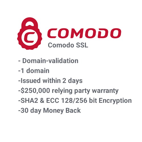 Get SSL Certificate for your website Comodo SSL