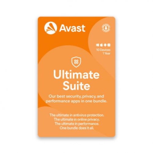 Avast Ultimate Suite Multi-Device | Anti virus | Speed Web Service